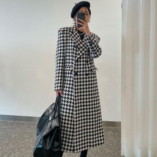 Blazer Vintage Francés Doble Botonadura Oversized