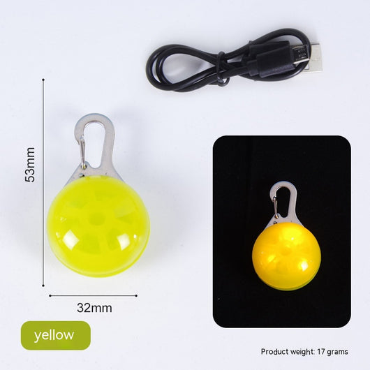 Luz LED Recargable Anti-pérdida para Mascotas - Identificador Nocturno Portátil - Image 4