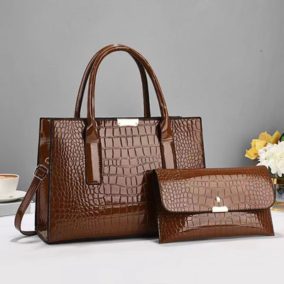 Bolso Crossbody Familiar Estampado Piedra - Gran Capacidad y Estilo Trendy - Image 2