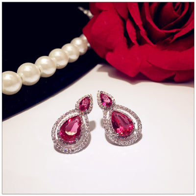 Aretes de Cristal Lujo - Elegancia Sofisticada para Ocasiones Especiales - Image 11