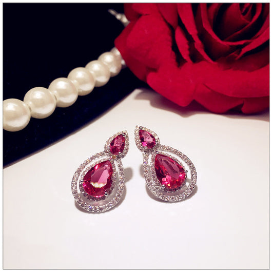Aretes de Cristal Lujo - Elegancia Sofisticada para Ocasiones Especiales - Image 11