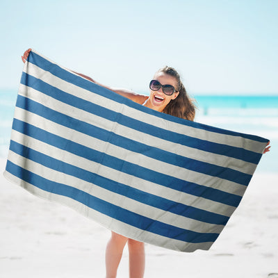 Toalla de Playa Deportiva con Capucha - Doble Faz Terciopelo Secado Rápido - Image 6