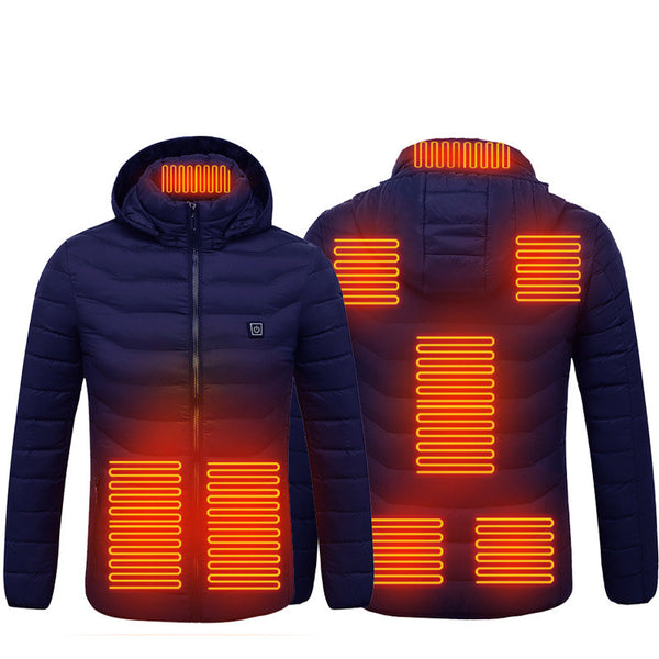 Chaqueta Térmica Inteligente para Hombre con 8 Zonas de Calor