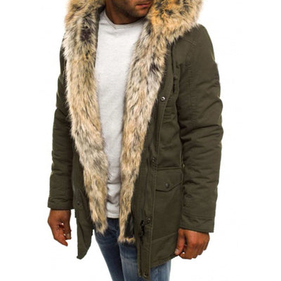 Ropa de Algodón con Cuello de Pelaje - Image 12