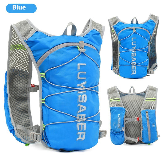 Mochila de Running Multifuncional de Nailon con Reflejante de Seguridad - Image 5