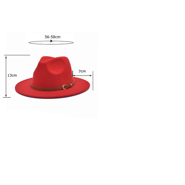 Sombrero Jazz Reversible de Lana para Hombre
