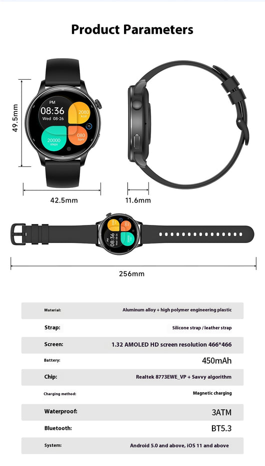 Reloj Inteligente GPS con Monitor Cardíaco y Altímetro - Image 31
