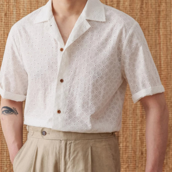 Playera Fresca de Algodón Puro Transpirable para Verano
