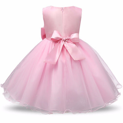 Vestido de Princesa Tutú Floral para Niña - Fiesta, Boda y Cumpleaños - Image 8