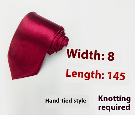 Corbata Negra Clásica Tejida a Mano de 8cm - Image 8