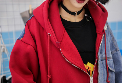 Chaqueta Denim con Contraste - Image 8