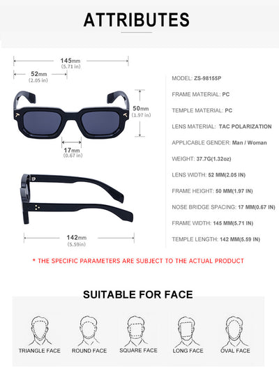 Men's square frame sunglasses with a two-tone brown and black frame, dark green lenses, and tortoise shell temples. - Image 40