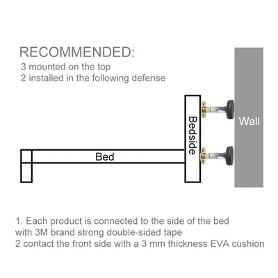 Estabilizador Ajustable para Cama con Rosca Anti-vibración - Image 4