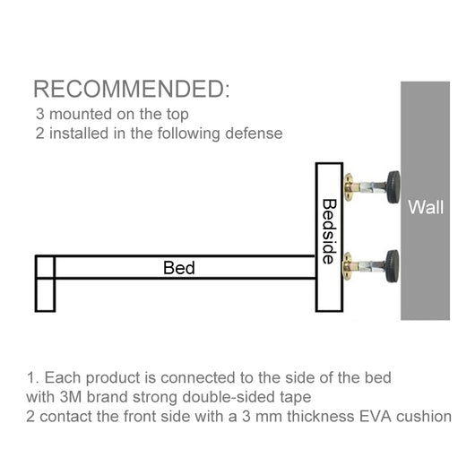 Estabilizador Ajustable para Cama con Rosca Anti-vibración - Image 4