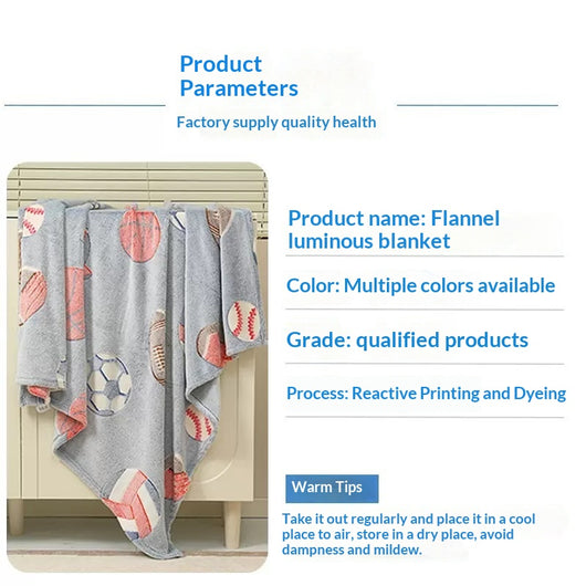 Manta Franela Luminiscente - Suave, Cálida y Acogedora para Descansar - Image 25