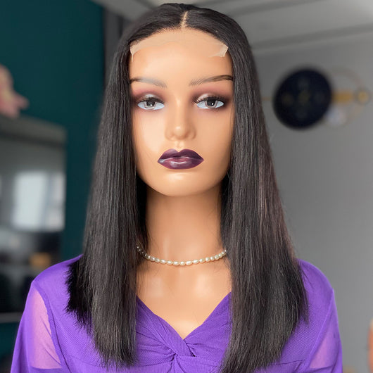 Pelucas de Cabello Humano Liso Doble Procesado - Image 4