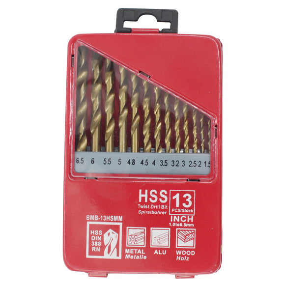 Juego de Brocas Helicoidales Profesional