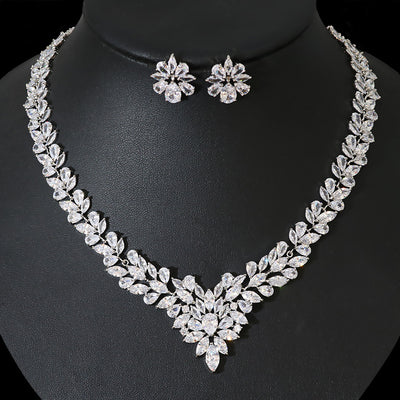 Juego de Joyas para Novia Estilo Coreano Premium