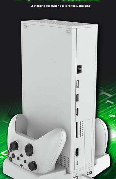 Almohadilla Refrigerante Multifunción con Ventilador, Soporte para Auriculares y Luces LED - Image 11