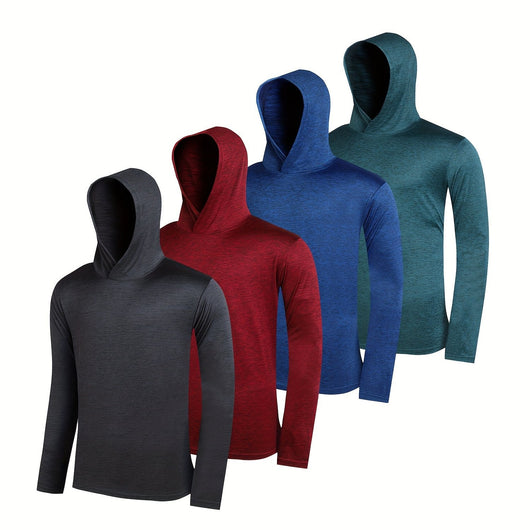 Sudadera Ligera para Hombre de 4 Piezas en Fibra Poliéster Elástica - Image 8