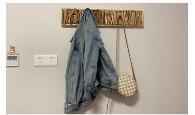 Perchero de Madera Maciza sin Taladro para Pared - Image 4