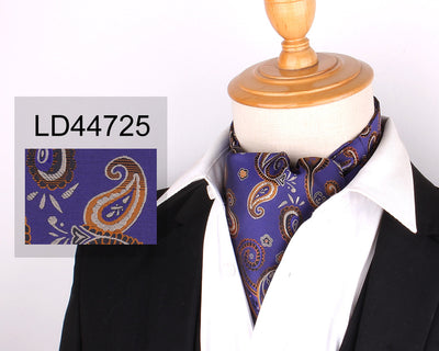 Pañuelo de Seda para Hombre con Estampado Floral - Image 27