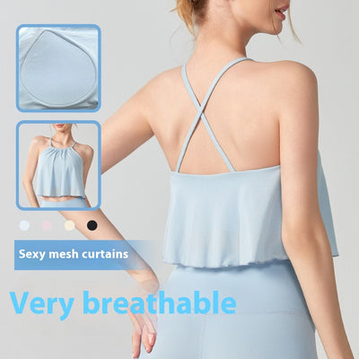 Chaleco Deportivo de Malla para Yoga - Top Suelto para Mujer - Image 2