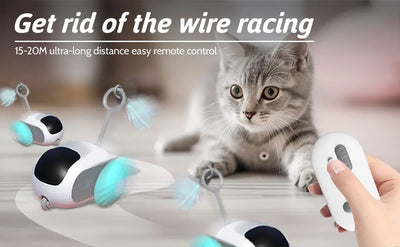 Juguete Interactivo para Gatos y Perros - Auto Controlado con 2 Modos de Movimiento - Image 8