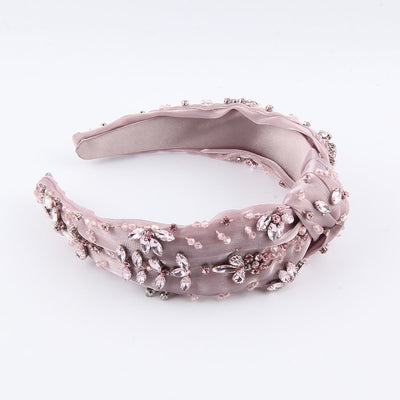 Diadema de Seda con Diamantes Incrustados - Image 17
