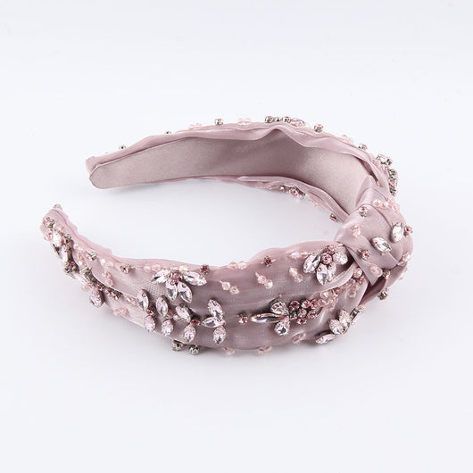 Diadema de Seda con Diamantes Incrustados - Image 17
