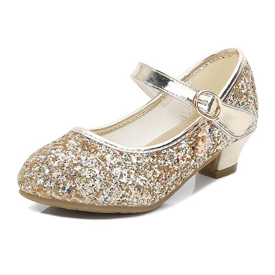 Zapatos de Danza Princesa con Lentejuelas Estilo Coreano para Niñas - Image 15