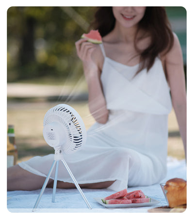 Ventilador Portátil de Camping con Trípode - Colgable para Tienda de Campaña - Image 15