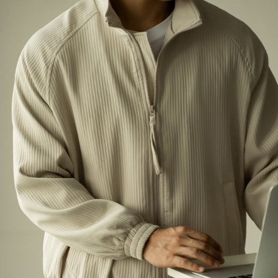 Chaqueta Cuello Americano para Hombre Primavera Otoño