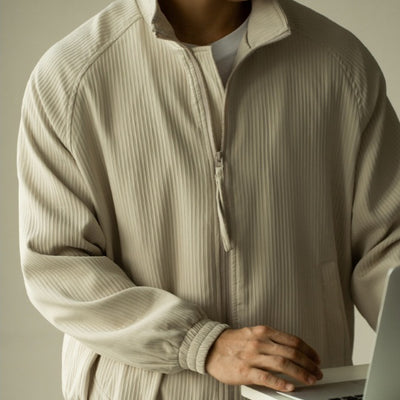 Chaqueta Cuello Americano para Hombre Primavera Otoño