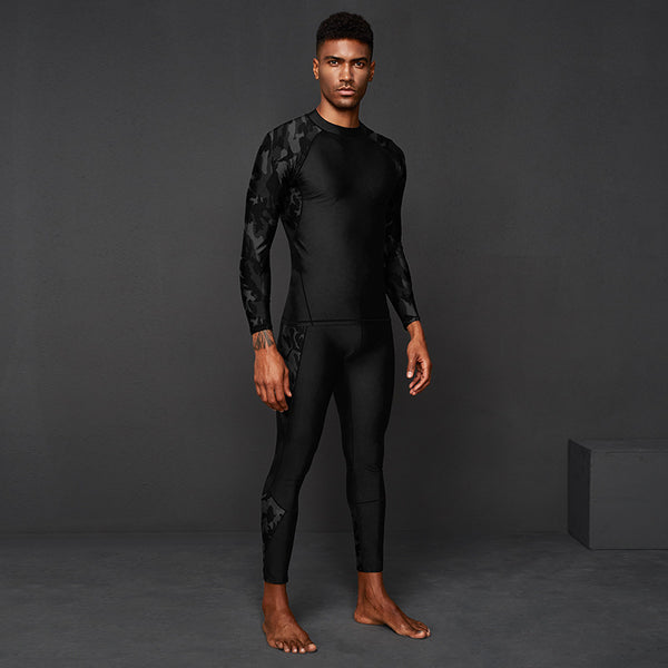 Traje de Baño Manga Larga con Protección Solar para Hombre - Image 6