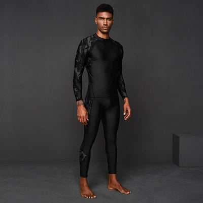 Traje de Baño Manga Larga con Protección Solar para Hombre - Image 6