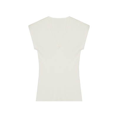Blusa Tejida Cuello V para Mujer - Diseño Casual Versátil - Image 8