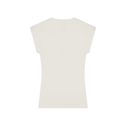 Blusa Tejida Cuello V para Mujer - Diseño Casual Versátil - Image 8