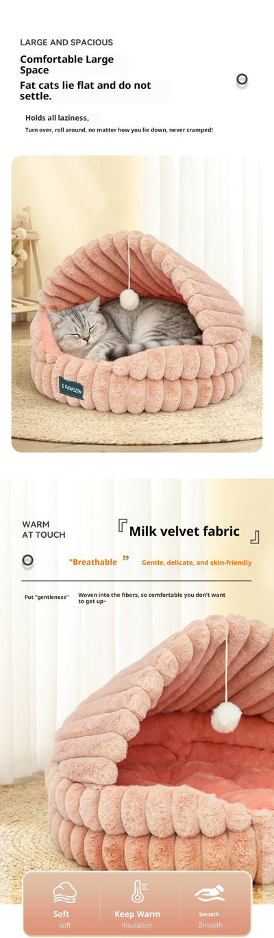 Cama Térmica Acogedora para Gatos Grandes - Image 11