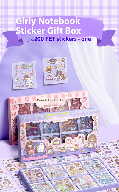 200 Stickers Impermeables para Tienda de Campaña con Diseño Cartoon - Image 11
