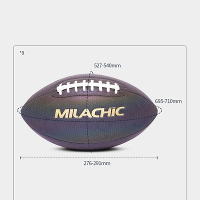 Balón de Rugby Reflectante para Entrenamiento Profesional - Image 12