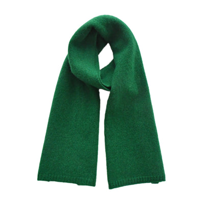 Bufanda de Lana Tejida Versátil en Colores Sólidos para Mujer - Image 10