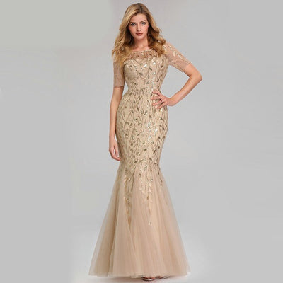 Vestido Sirena Elegante