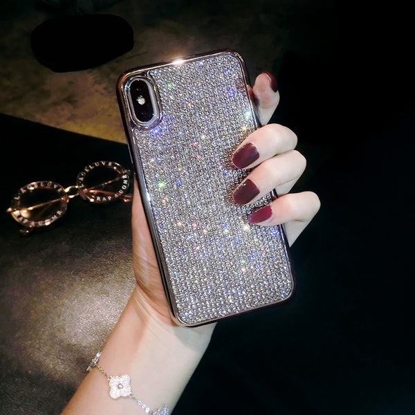 Funda de Celular con Diamantes Completos