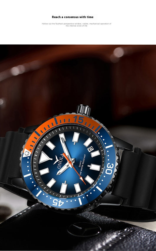 Reloj de Hombre Casual Profesional Resistente al Agua con Movimiento de Cuarzo - Image 18
