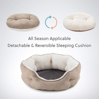 Cama Redonda Suave para Perros y Gatos - Nido Acogedor - Image 8