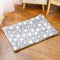 Tapete Cinza e Branco com Estrelas 32 x 25 Cm