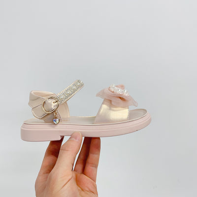 Sandalias Princesa Estilo Nacional con Moño de Perla - Image 5