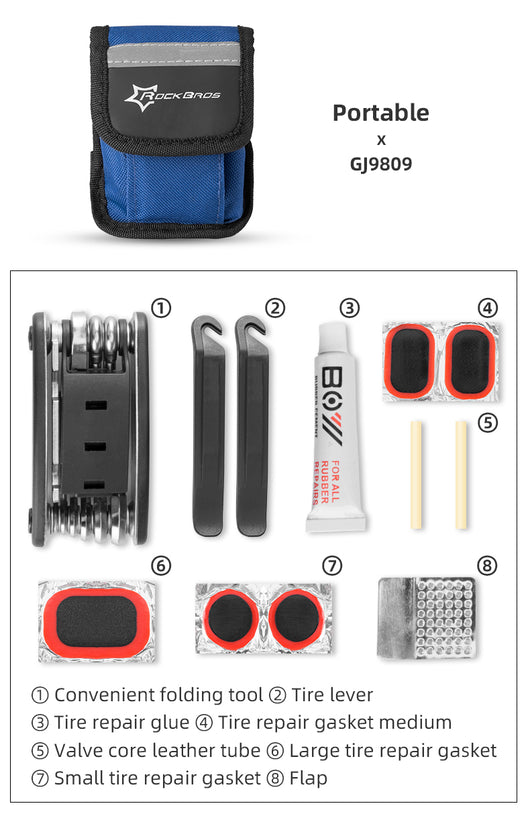 Kit de Reparación de Llantas para Bicicleta - Image 6