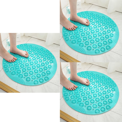 Tapete Antideslizante Redondo para Ducha con Masaje y Drenaje - Image 12